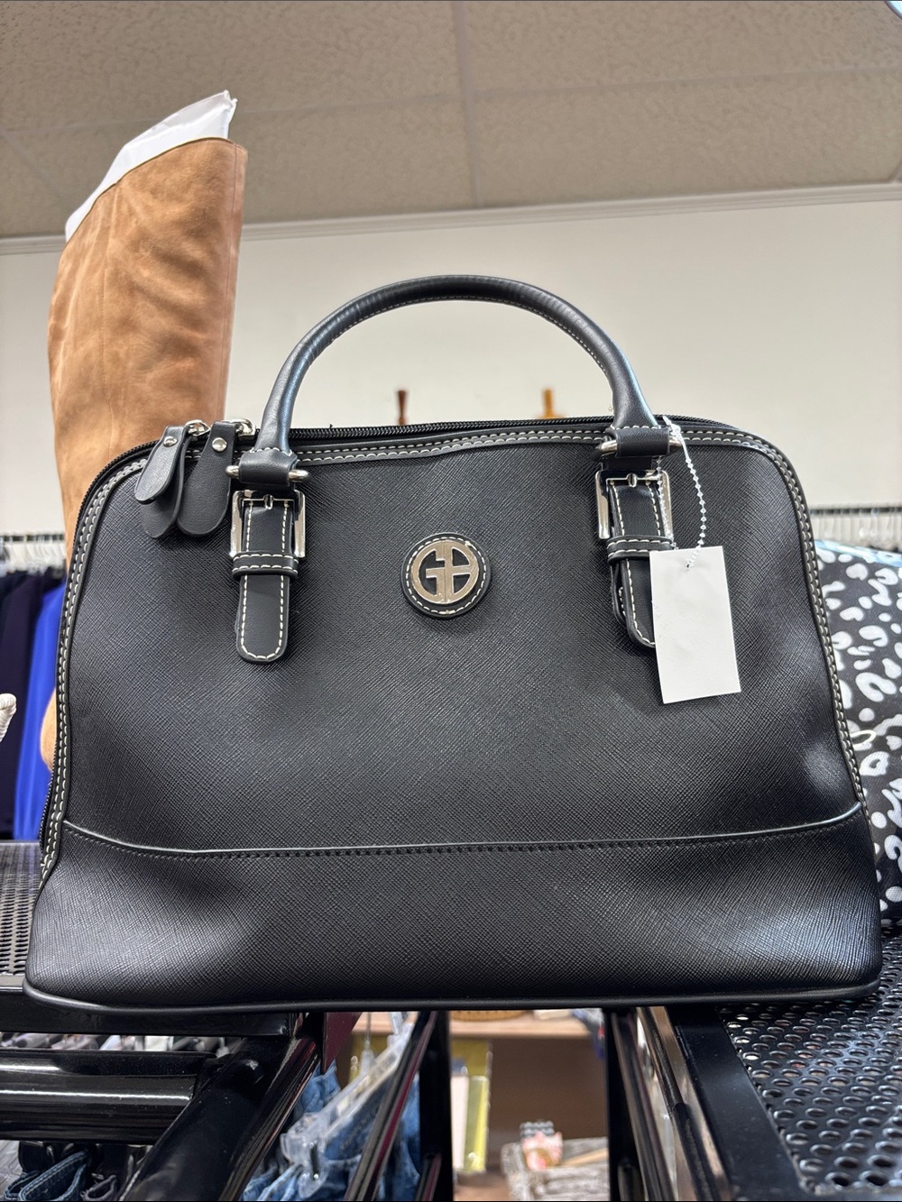 Giani Bernini Black Shoulder crossbody Bag with strap